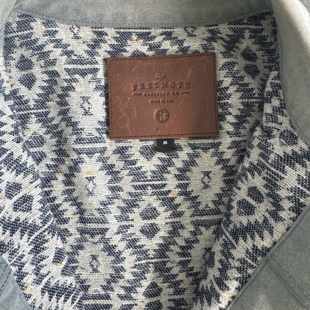 Freenote Cloth waxed cotton Riders Jacket M - Picture 2 of 4